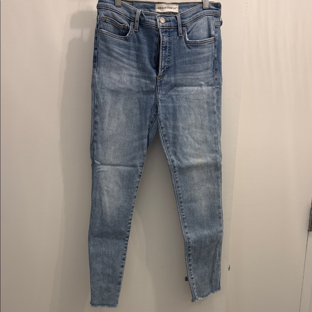 Denim Forum Light Blue Skinny Jeans